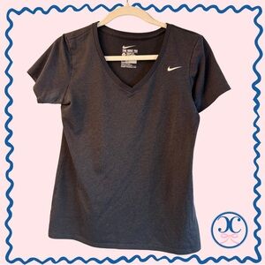 Nike Women's Black V-Neck Tee